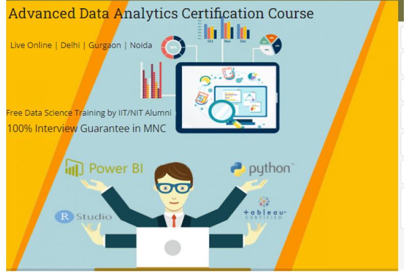 Accenture Data Analyst Training Course in Delhi, 110025 [100% Job, Update New Skill in '24] 2024 Microsoft Power BI Certification Institute in Gurgaon, Free Python Data Science in Noida, Tableau Course in New Delhi, by SLA Consultants India #1