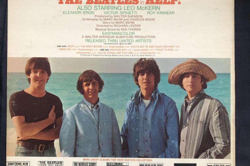 The Beatles help! 1965 mono LP