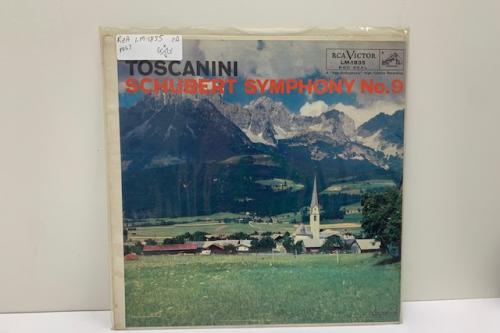 Toscanini Schubert Symphony No. 9 Record