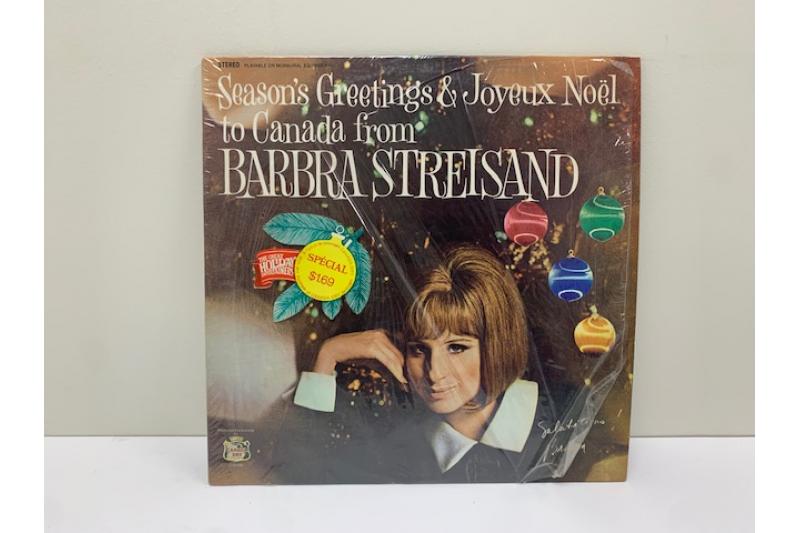 Barbra Streisand 'Canada Dry' Christmas Album Record