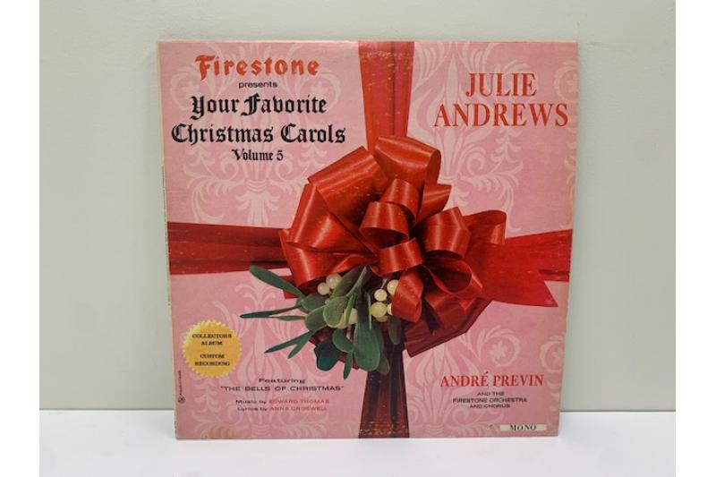 Firestone Your Favourite Christmas Carols (Julie Andrews) Record