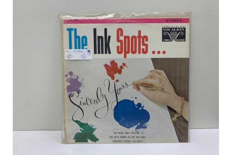 The Ink Spots Sincerely Yours Record
