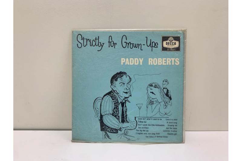 Paddy Roberts Strictly for Grown-Ups Record (10)