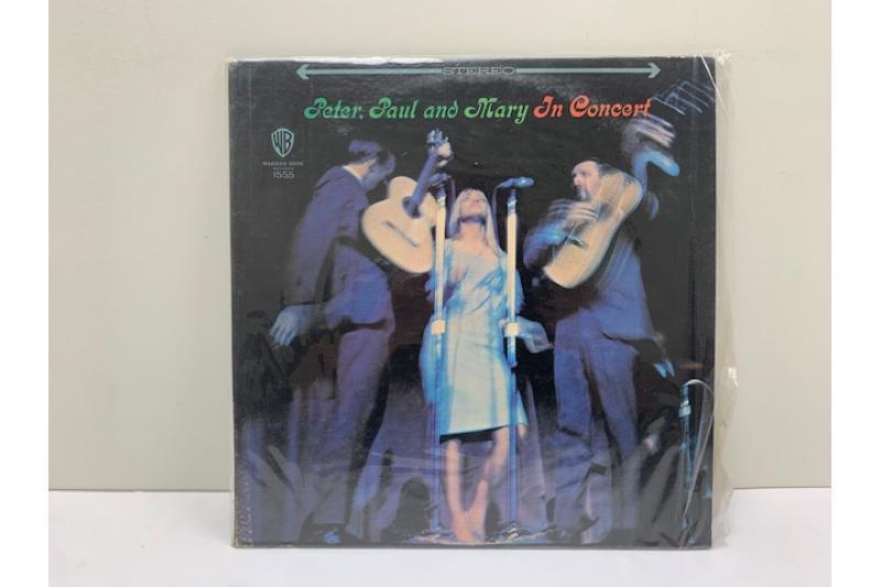 Peter Paul and Mary In Concert Record (2 Record Set)