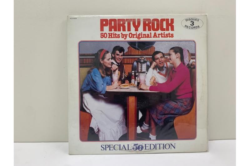 Party Rock 50 Hits by Original Artists (3 Record Set)