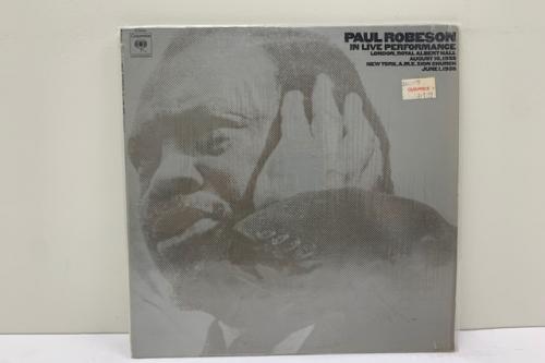 Paul Robeson in Live Performance Record