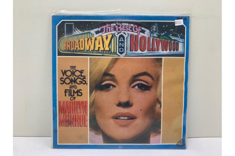 Marilyn Monroe The Best of Broadway & Hollywood Record