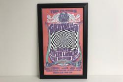 Grateful Dead Concert Poster - Framed & Artist Signed