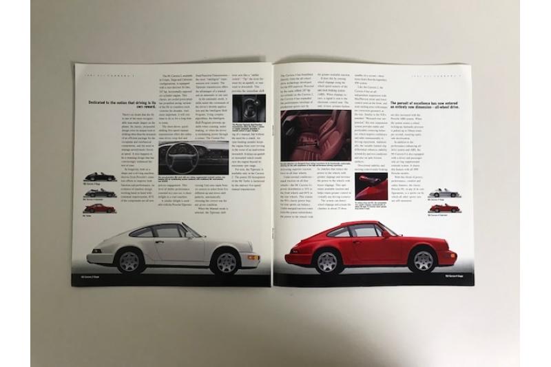 Porsche 964 Dealer Brochure