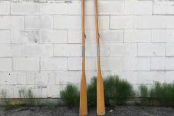 5' Vintage Wood Oars / Paddles