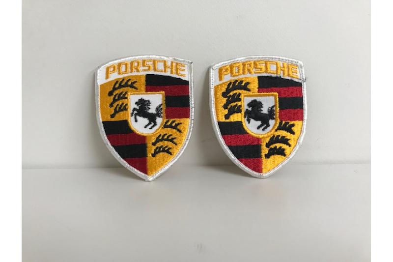 Vintage Porsche Patches (2x)