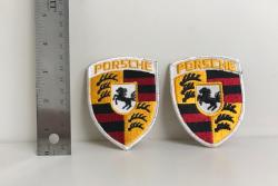 Vintage Porsche Patches (2x)