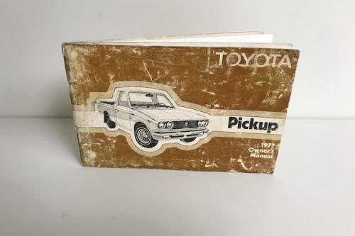 1977 Toyota Pickup Owners Manual