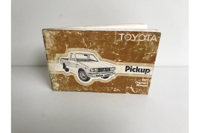 1977 Toyota Pickup Owners Manual