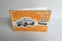 1983 Toyota Truck Owner's Manual