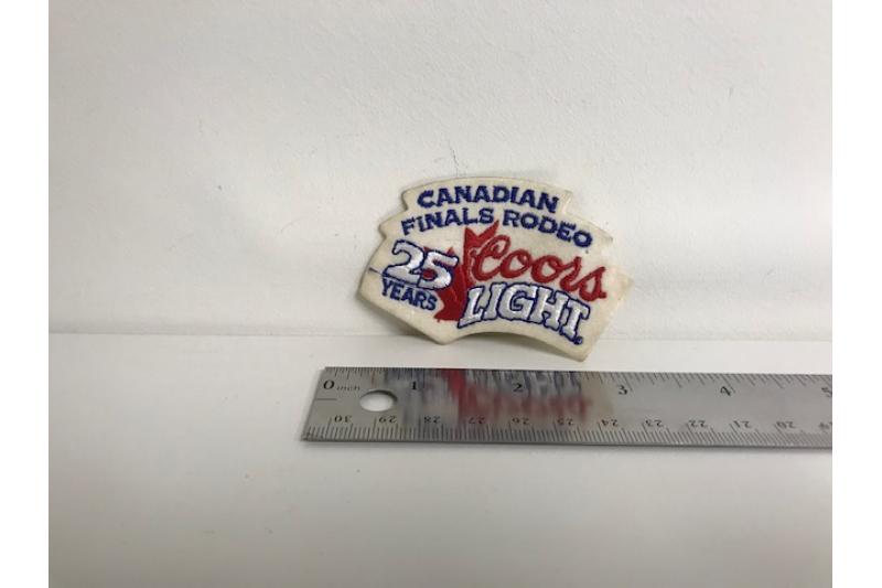 Coors Light Canadian Rodeo Finals Patch
