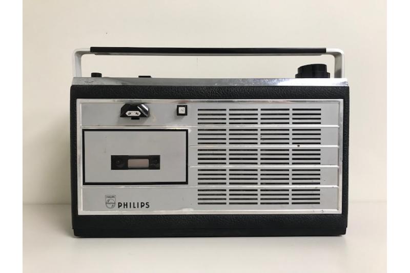 Vintage Philips Radio, Recorder & Cassette Player
