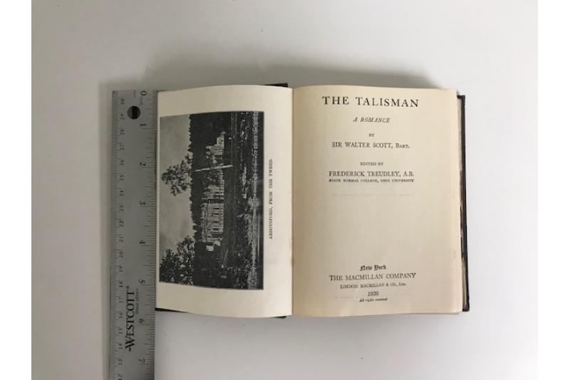 1926 The Tailsman by Sir Walter Scott