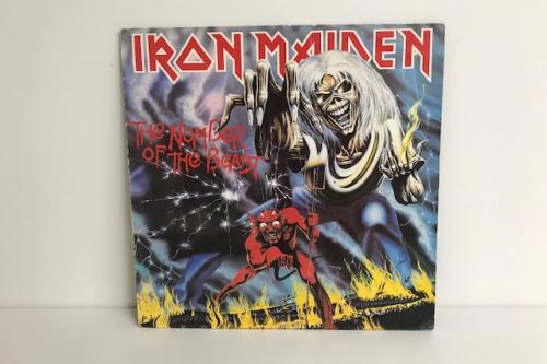 Iron Maiden 'The Number of the Beast' Misprint Record