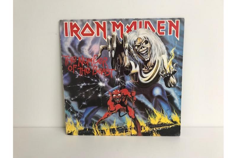 Iron Maiden 'The Number of the Beast' Misprint Record