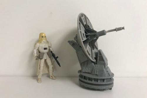 Star Wars Hoth Trooper + Rebel Canon