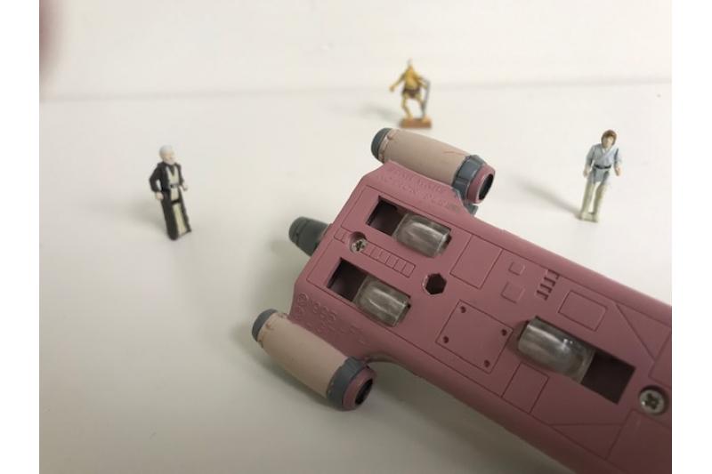Star Wars Action Fleet Micro Machines Land Speeder