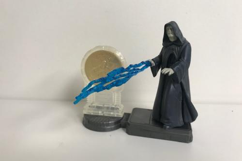 Star Wars Emperor Palpatine Action Figure with Coin
