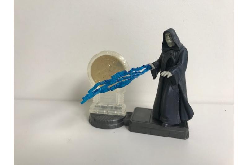 Star Wars Emperor Palpatine Action Figure with Coin