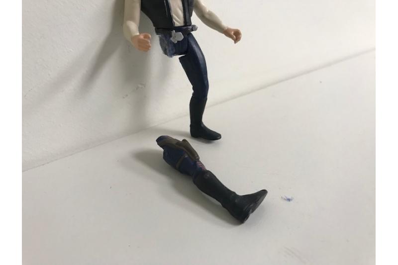 Save this Broken Han Solo Action Figure