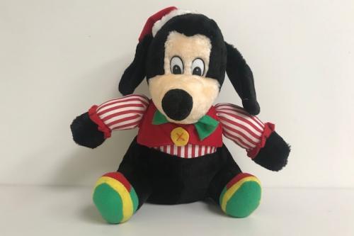 Vintage Christmas Stuffed Dog (Disney?)