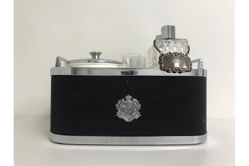 Vintage Scotch Decanter Set (Musical Box)