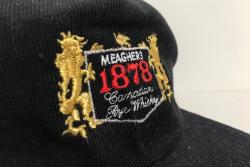 Vintage Meagher's Canadian Whiskey Corduroy Hat
