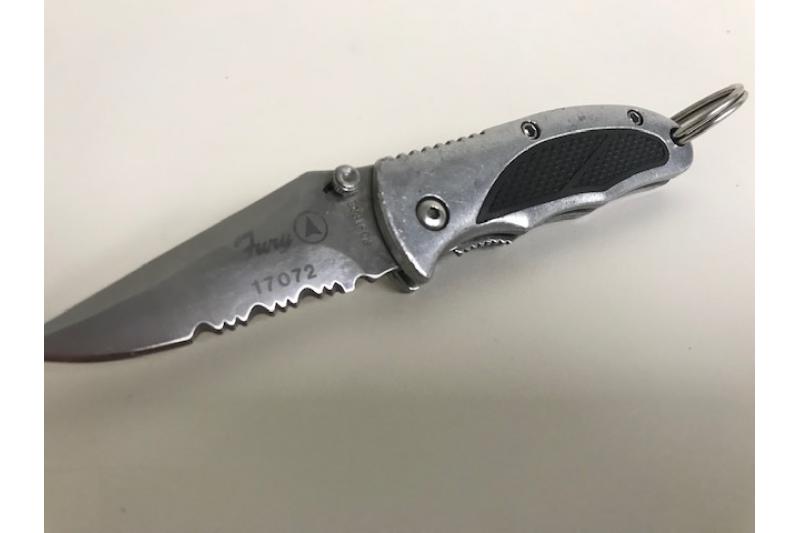 Fury Keychain Pocket Knife