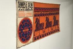 Vintage 'Simple Sew' Toy Sack Wall Hanger (Large)