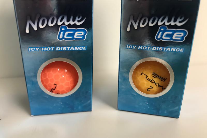 Brand New Maxfli Noodle Ice Golf Balls (9 balls)