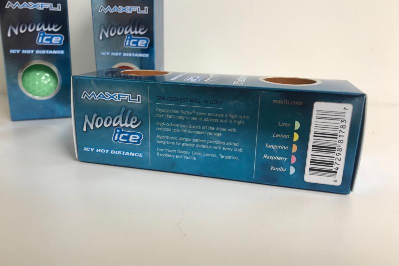 Brand New Maxfli Noodle Ice Golf Balls (9 balls)
