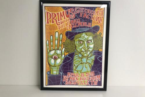 Artist Signed Primus & The Chocolate Factory Poster (2015)