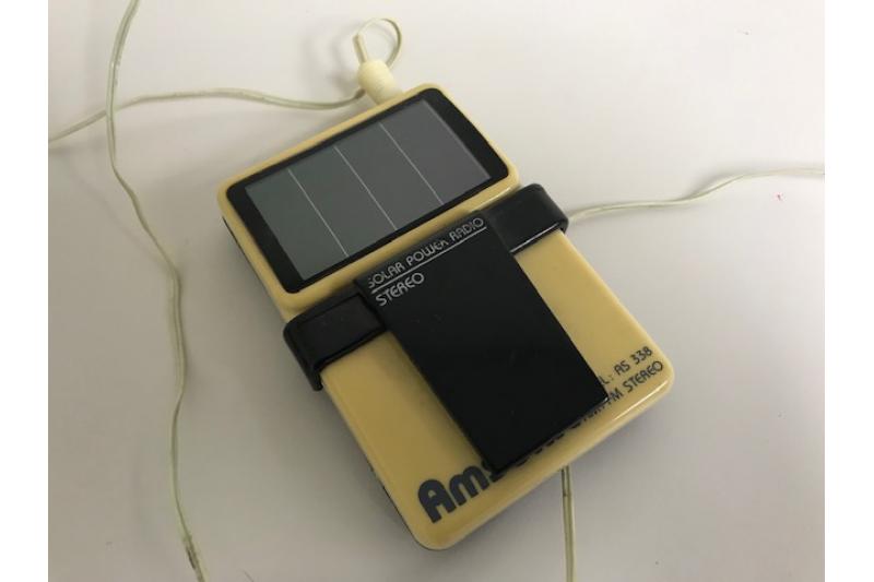 Vintage Solar Powered Walkman