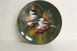 The Chickadee by Kevin Daniel | 7 Collector's Plate