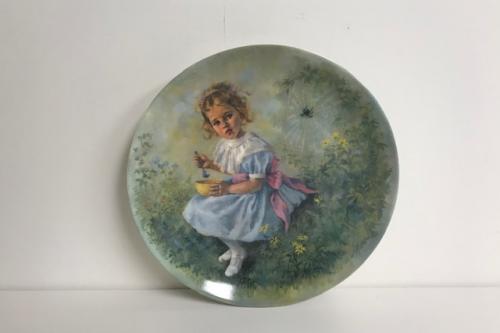 Little Miss Muffet by John McClelland | 7 Collector's Plate