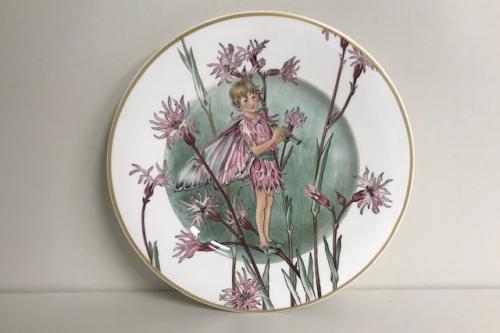 Ragged Robin Fairy by Cicely Mary Barker | 7 Collector's Plate