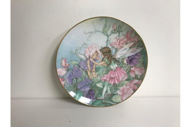 Sweet Pea Fairy by Cicely Mary Barker | 7 Collector's Plate