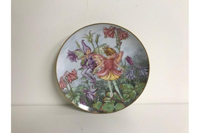 Columbine Fairy by Cicely Mary Barker | 7 Collector's Plate