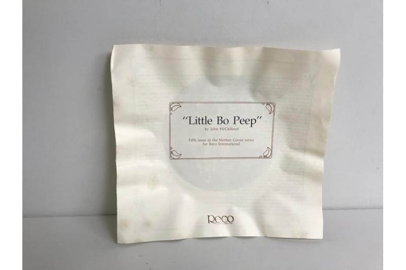Little Bo Peep by John McClelland | 7 Collector's Plate