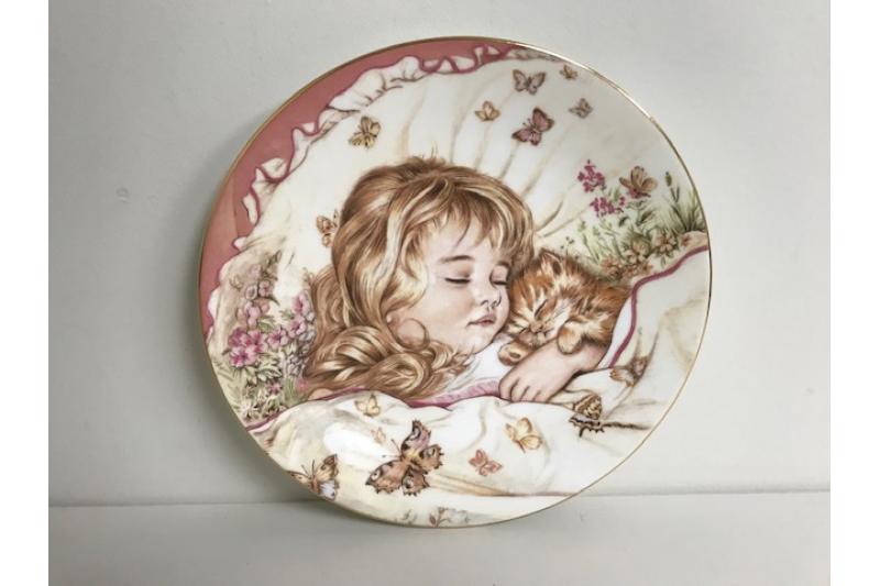 Monday's Child by Pam Cooper | 7 Collector's Plate