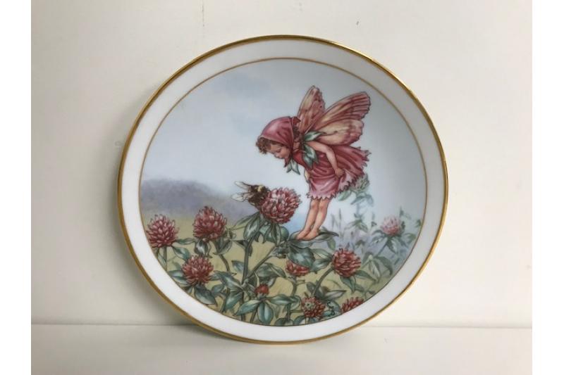 Red Clover Fairy by Cicely Mary Barker | 7 Collector's Plate