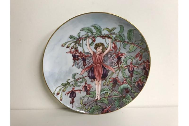 Fuschia Fairy by Cicely Mary Barker | 7 Collector's Plate