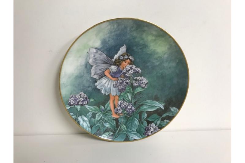 Heliotrope Fairy by Cicely Mary Barker | 7 Collector's Plate