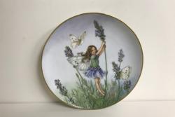 Lavender Fairy by Cicely Mary Barker | 7 Collector's Plate