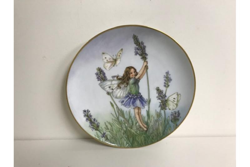Lavender Fairy by Cicely Mary Barker | 7 Collector's Plate